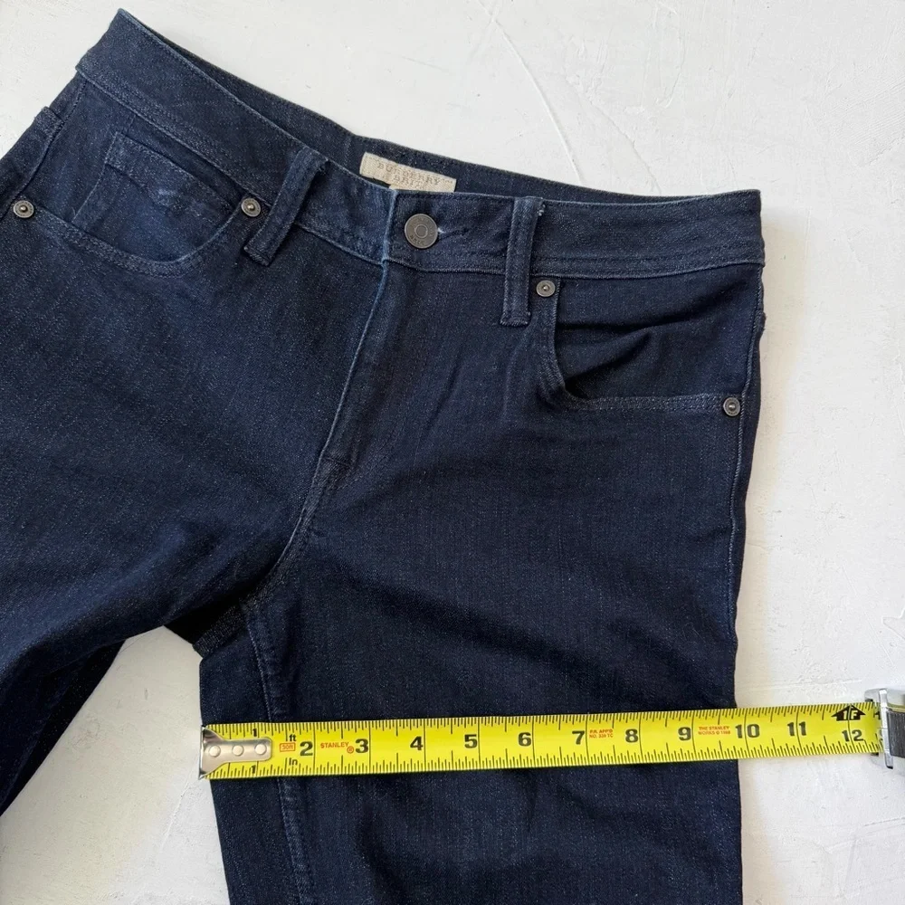 Burberry Brit Ladbroke Womens Navy Blue Straight Jeans Size 28 - Picture 10 of 11